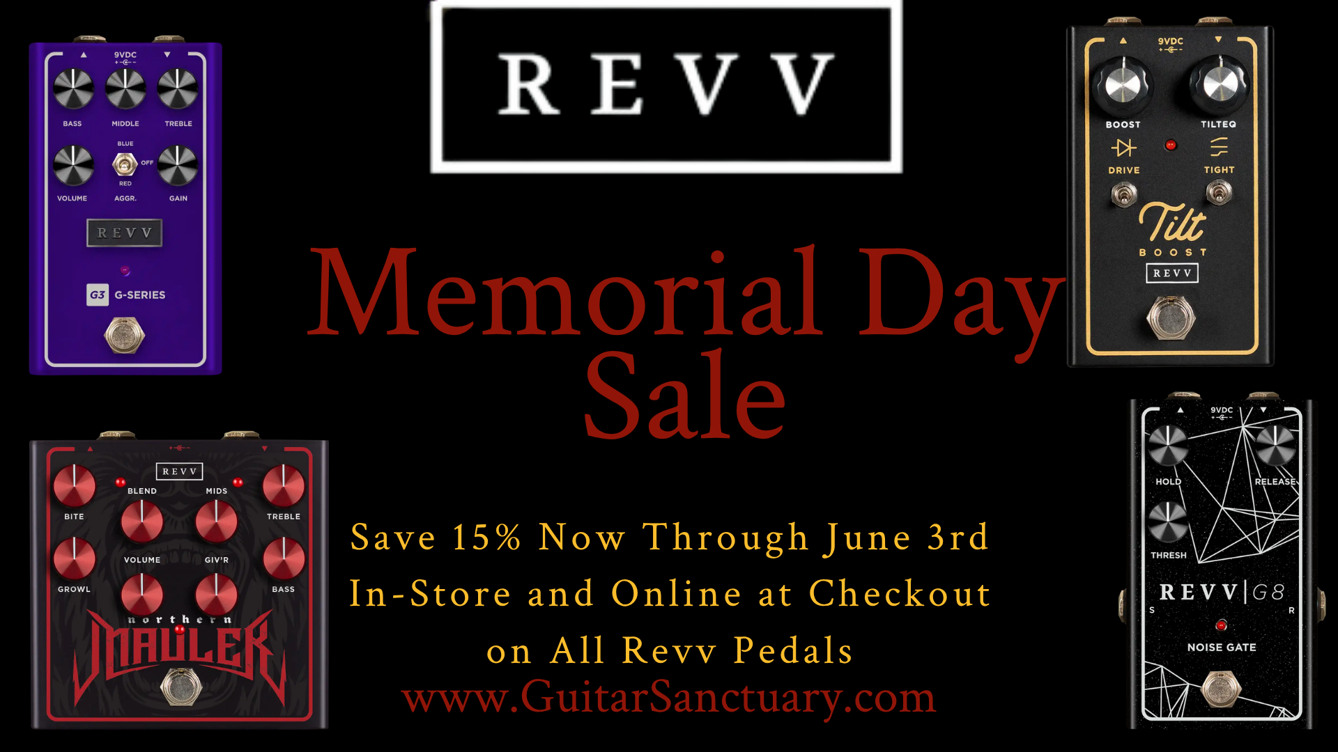 Revv Pedals Promo